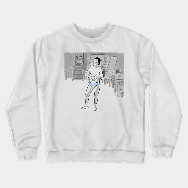 Chang in oil Crewneck Sweatshirt by IgorFrederico